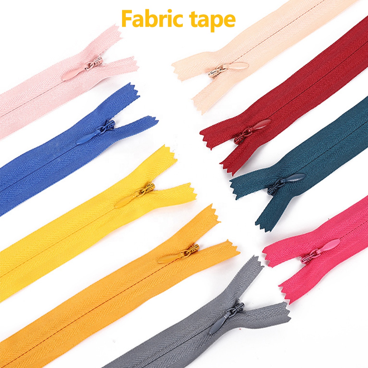 High Quality Auto Lock Closec-End Finished Invisible Zips-QLQ Zipper