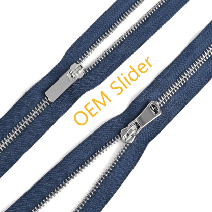 Competitive Price Jeans Back Custom Design Metal Zipper -QLQ Zipper