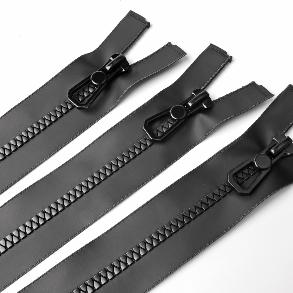 Plastic Zip Watertight Open End Finished Zipper PU WaterProof Zipepr-QLQ Zipper