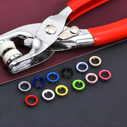 Five Claws Metal Buttons for Garment Baby Clothes Shoes Tool for Fixing Pressing Prong Snap Five Claws Metal Buttons Tools