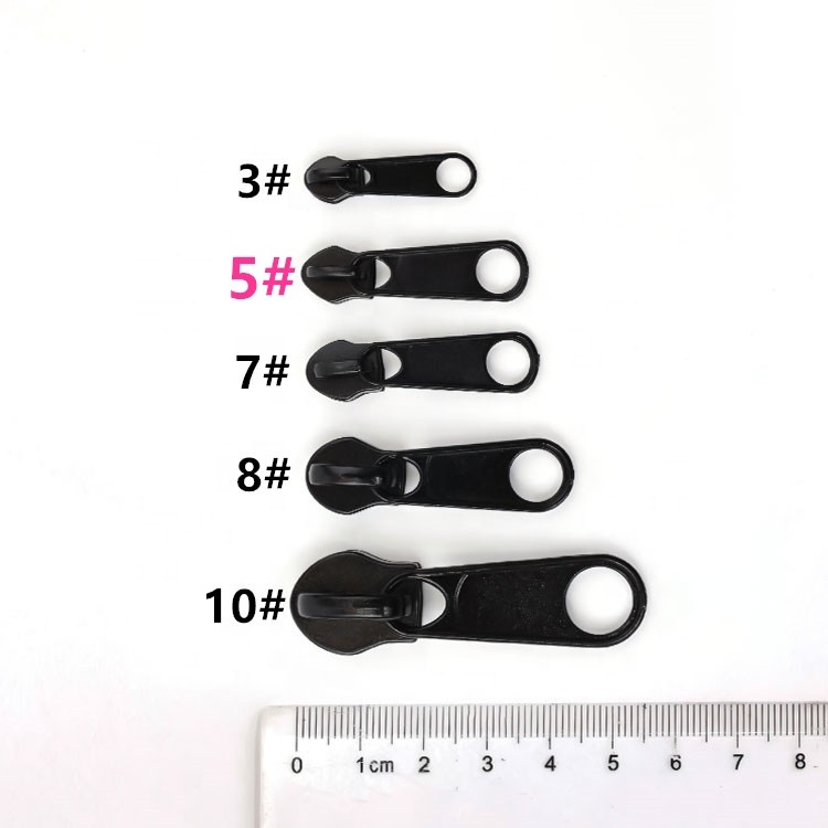 Factory Wholesale Non Lock Slider Zip Slider 5 Zipper Slider Puller -QLQ Zipper
