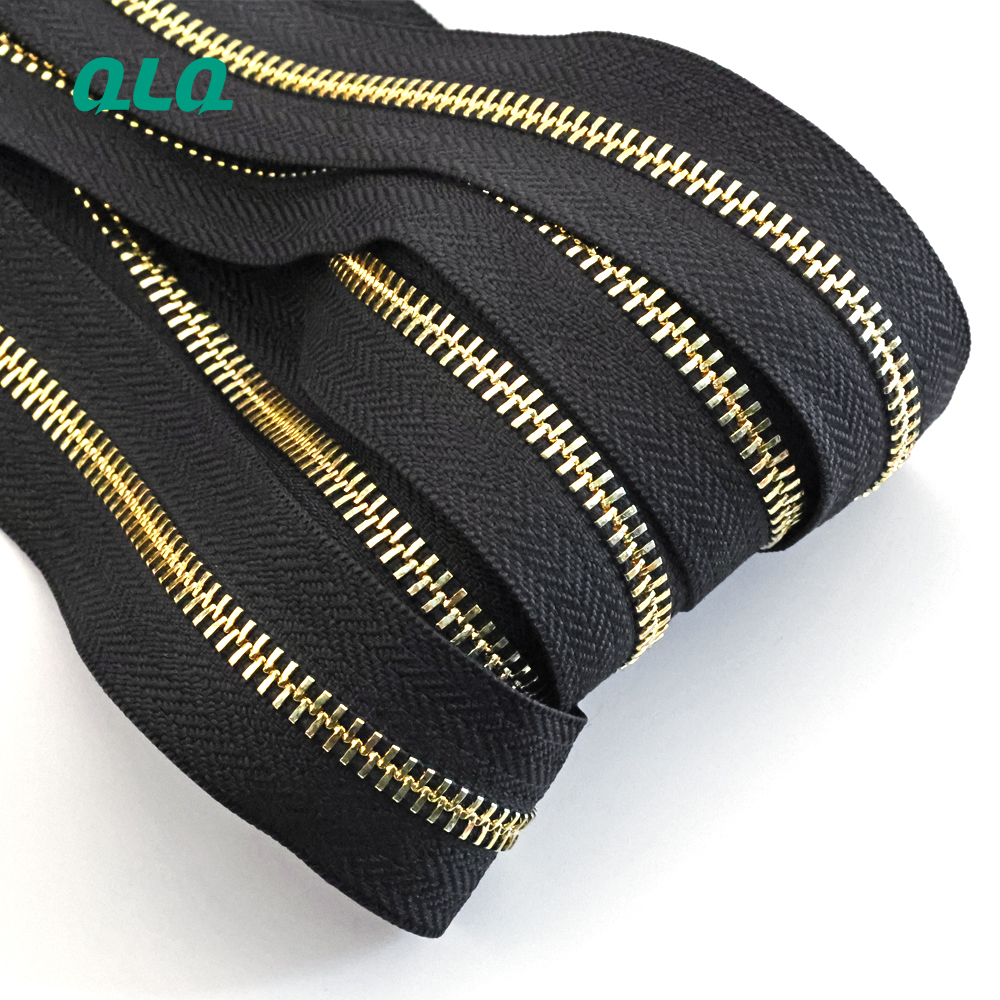 High Quality Metal Zippers for Jacket Wholesale Paint Metal Zipper -QLQ Zipper