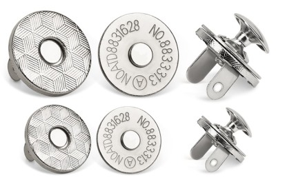hot sale double sided DIY handmade leather hardware bump nail magnetic button for lady bag magnetic button magnetic buckle