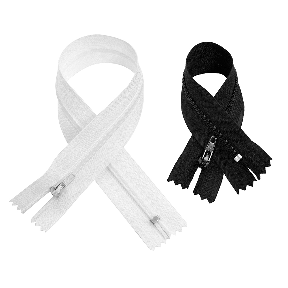 Custom Hidden Teeth Sewing Invisible Long Chain Zipper for Bedding Pillow-QLQ Zipper