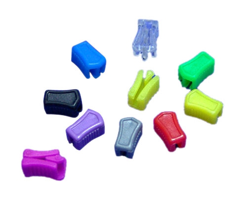 Plastic slider  for PVC Zipper 3V slider