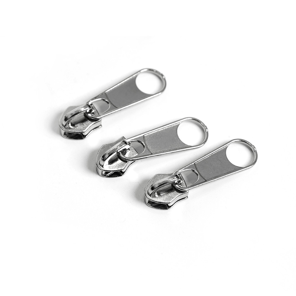 Versatile Hot Sale custom logo Zip Runner Nylon Zipper Slider metal head Puller -QLQ Zipper