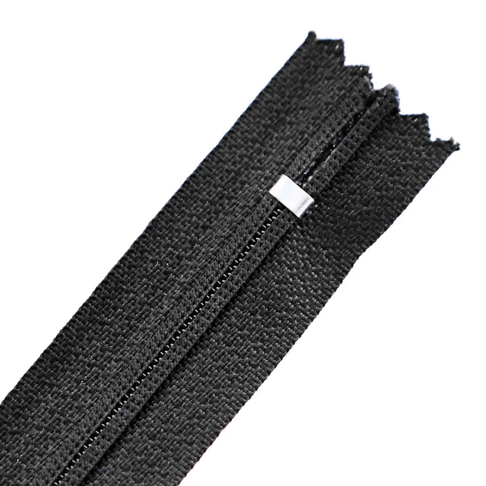 black nylon zipper