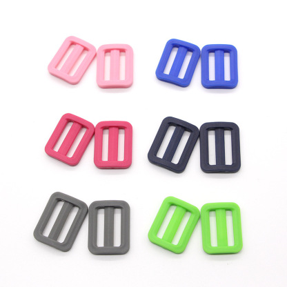 Plastic Tri-glides Slide Buckles Adjustable Bag Buckle For Backpack