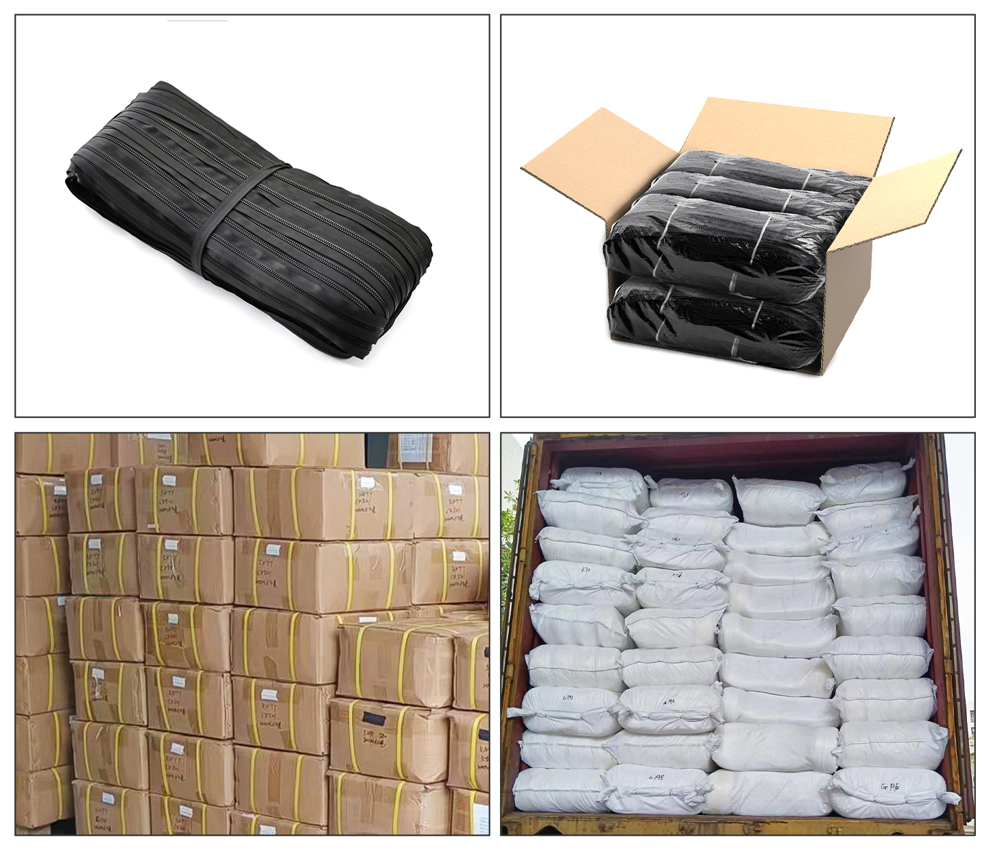 nylon zipper packaging