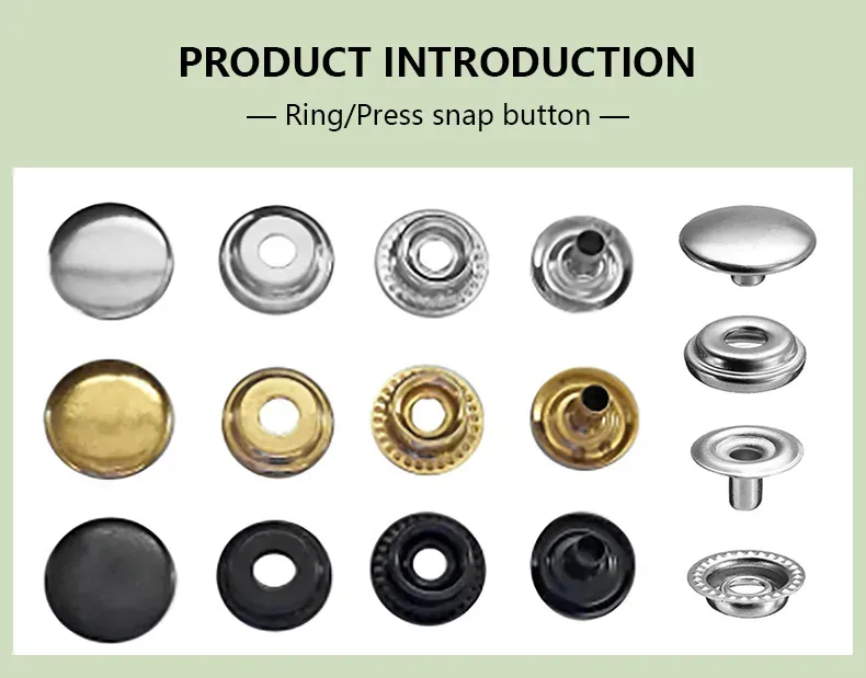 Ring snap button introduction