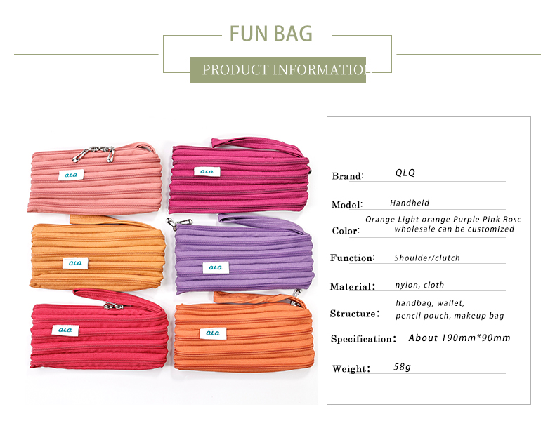 Package sizes and colors