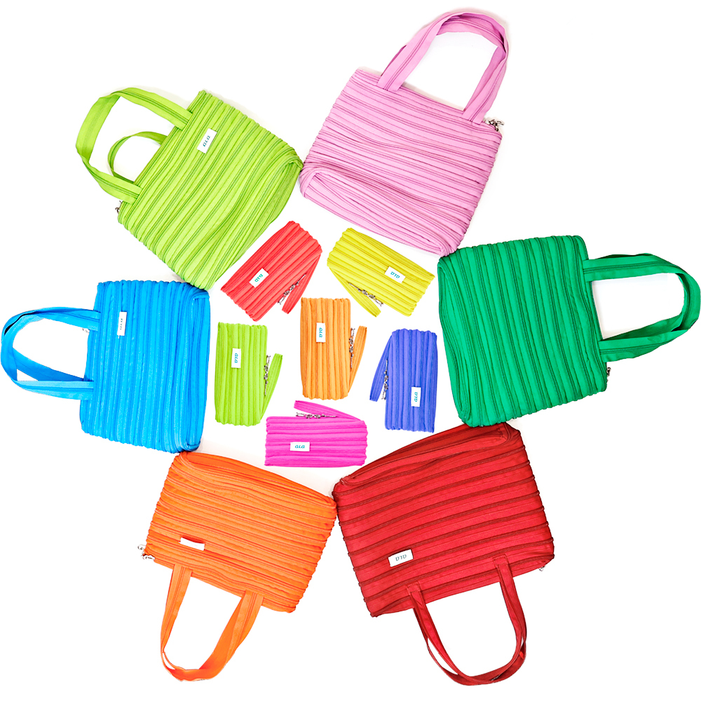 Special zipper pouch with changeable emergency rope purse-QLQ Zipper