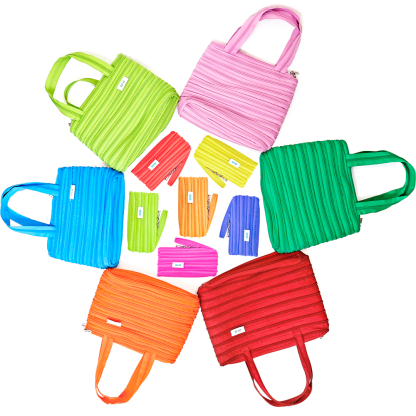 Special zipper pouch with changeable emergency rope purse-QLQ Zipper