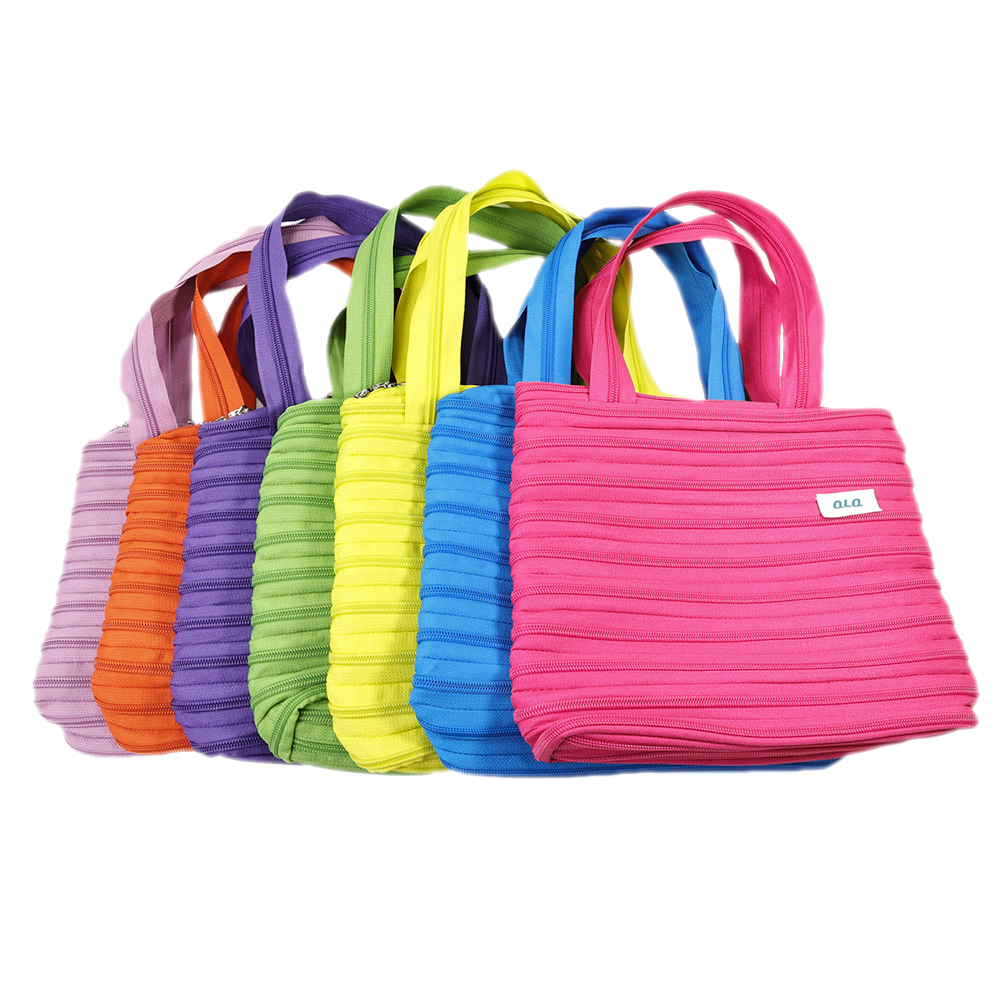 Special zipper pouch with changeable emergency rope purse-QLQ Zipper