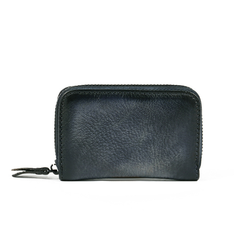 NOWOŚĆ - Etui na karty-portfel ze skóry cielęcej w stylu vintage