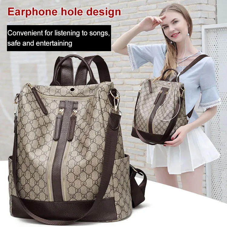 Modny plecak o dużej pojemności