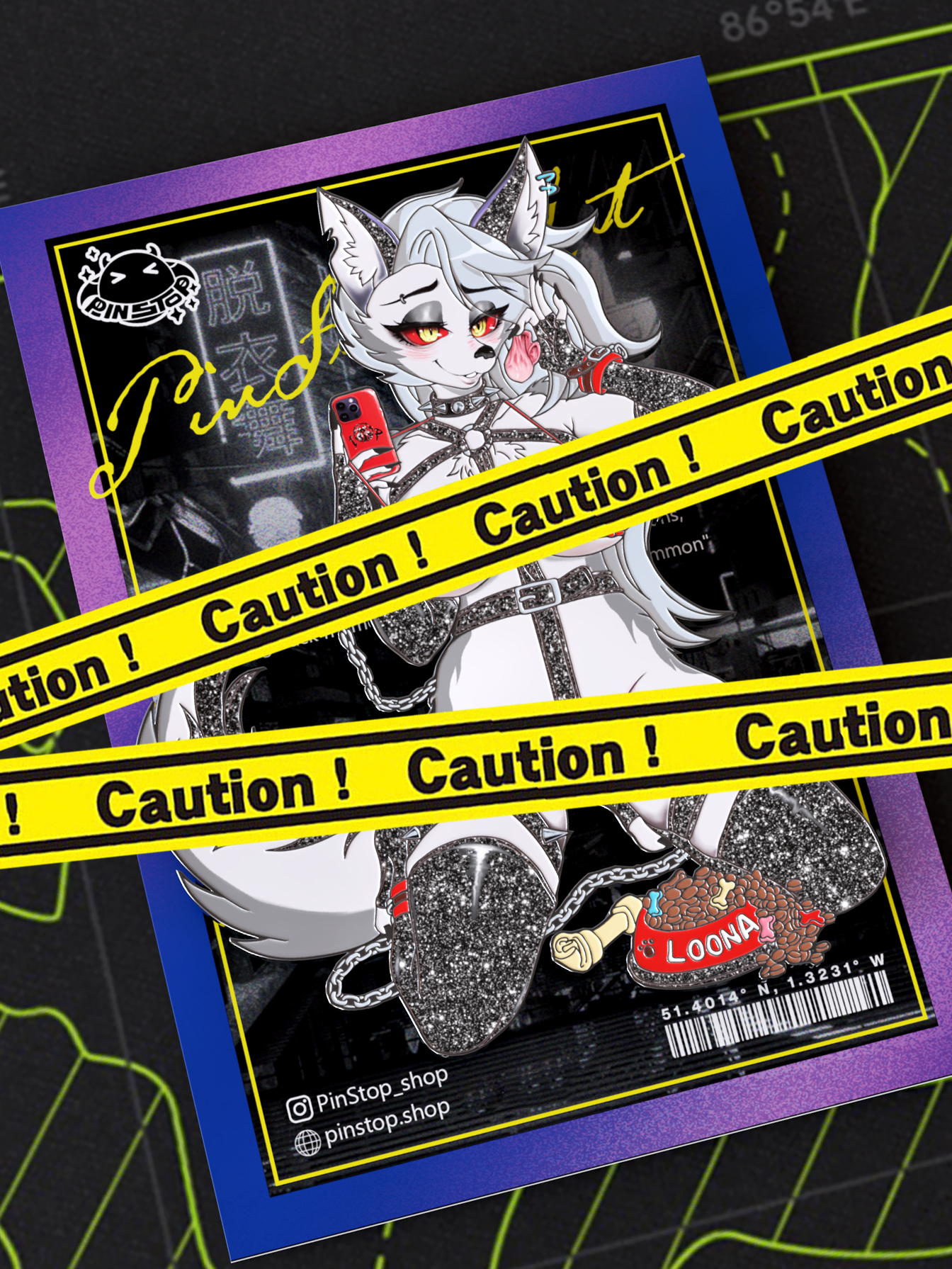 Helluva Boss Loona Pin