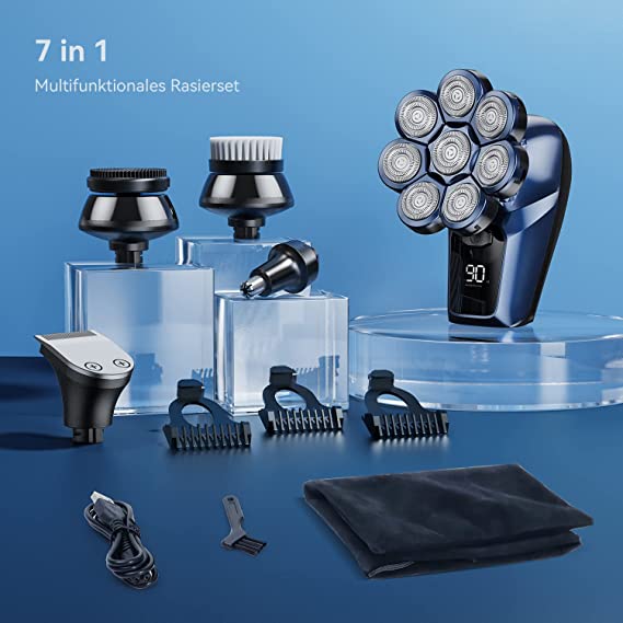 Upgraded 8D Electric Shaver with Grooming Kit