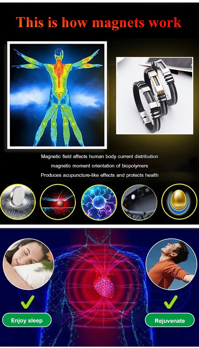 Oveallgo™ infrared magnetic therapy bracelet