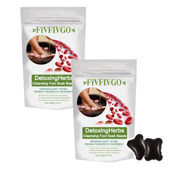 Fivfivgo™ Perle pentru baie de picioare detoxifiante și purificatoare pe bază de plante medicinale