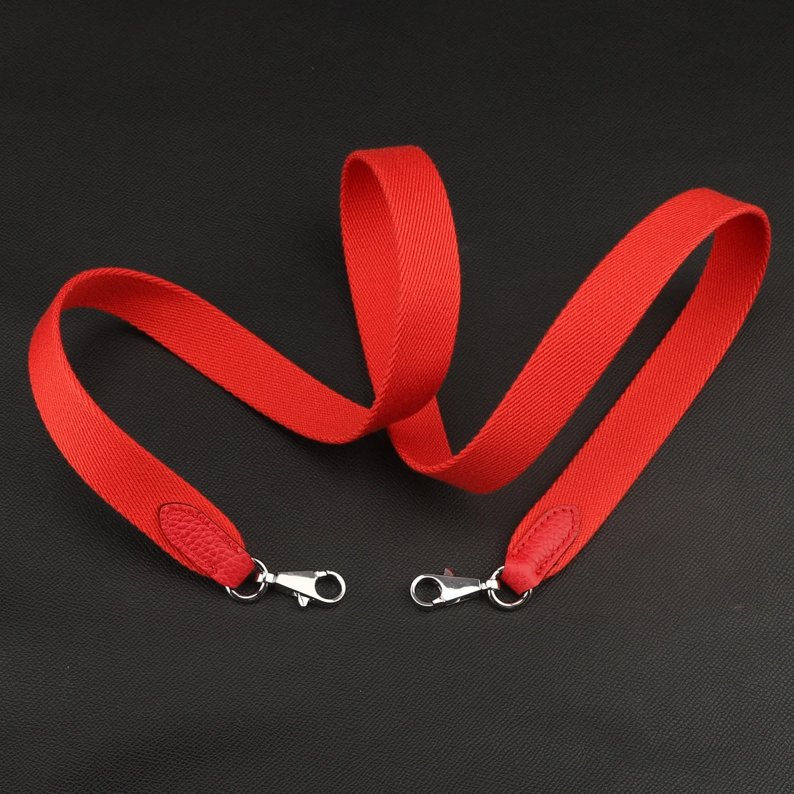 25mm Wide Rouge Canvas Crossbody strap for Evelyne TPM bag and other Brand bag,Rouge Canvas with togo leather shoulder strap