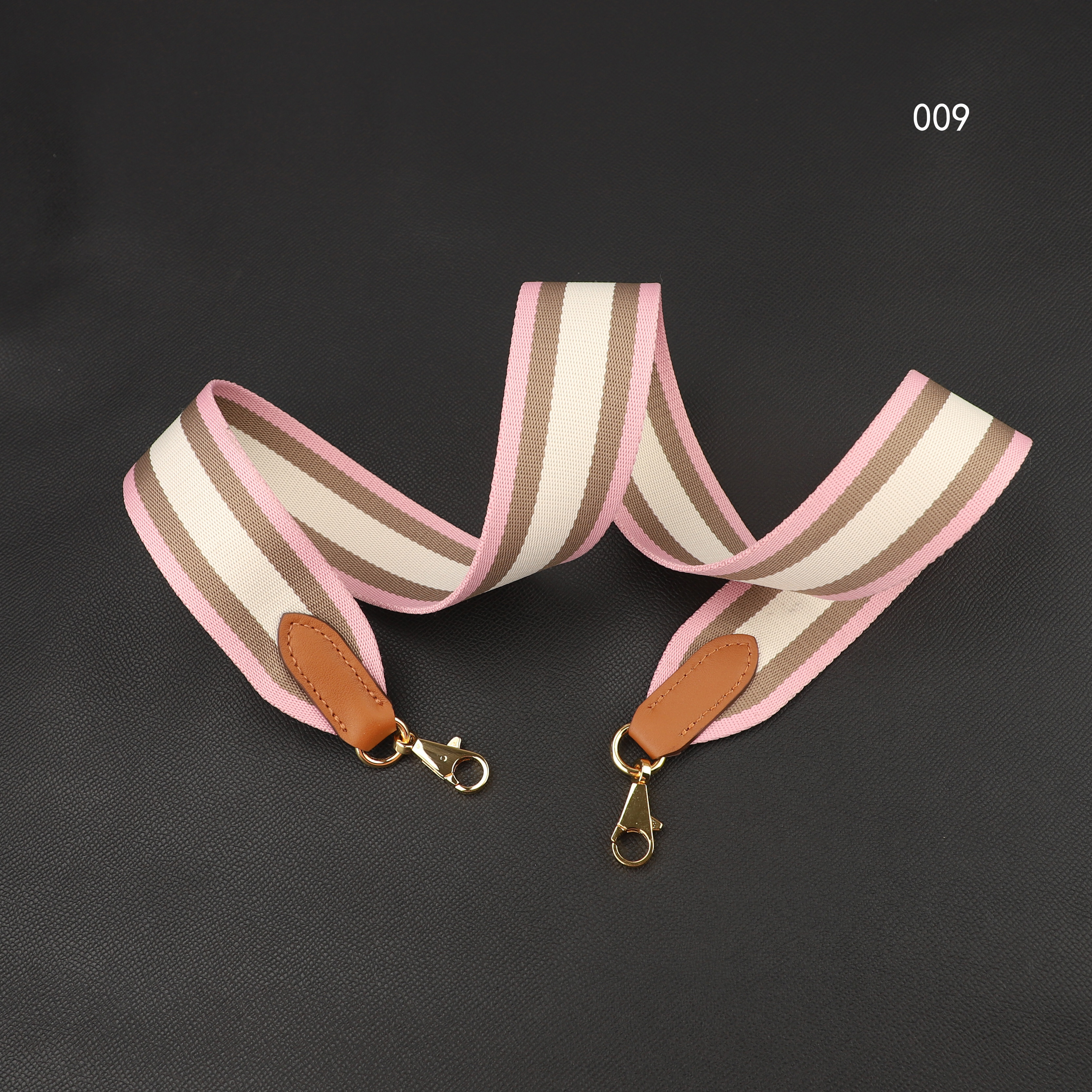 40mm Stripe colors canvas shoulder bag strap,Stripe Canvas Crossbody bag strap,Guitar strap customized the length