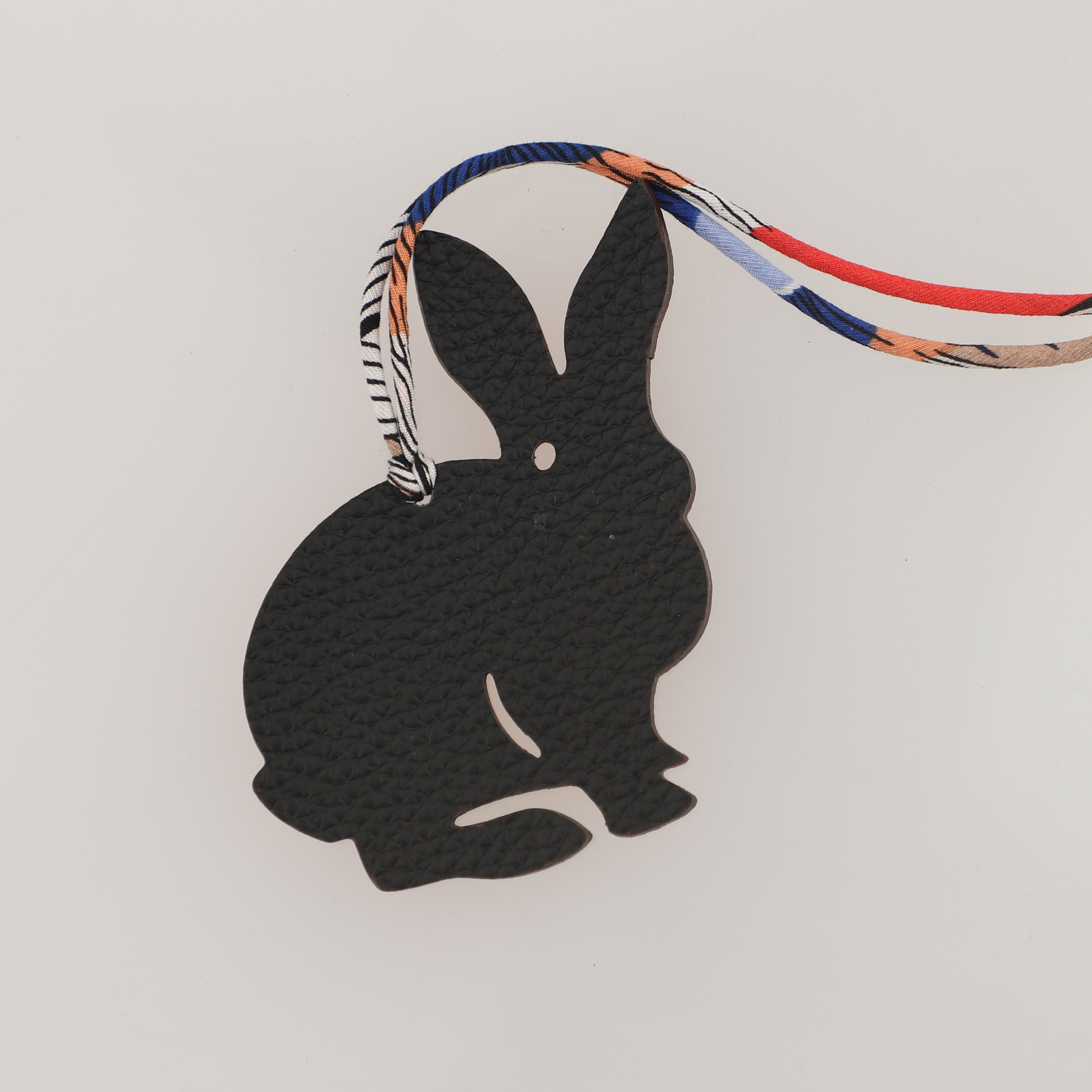 Epsom Leather and togo leather Rabbit Bag Charm Key Holder,bag charm