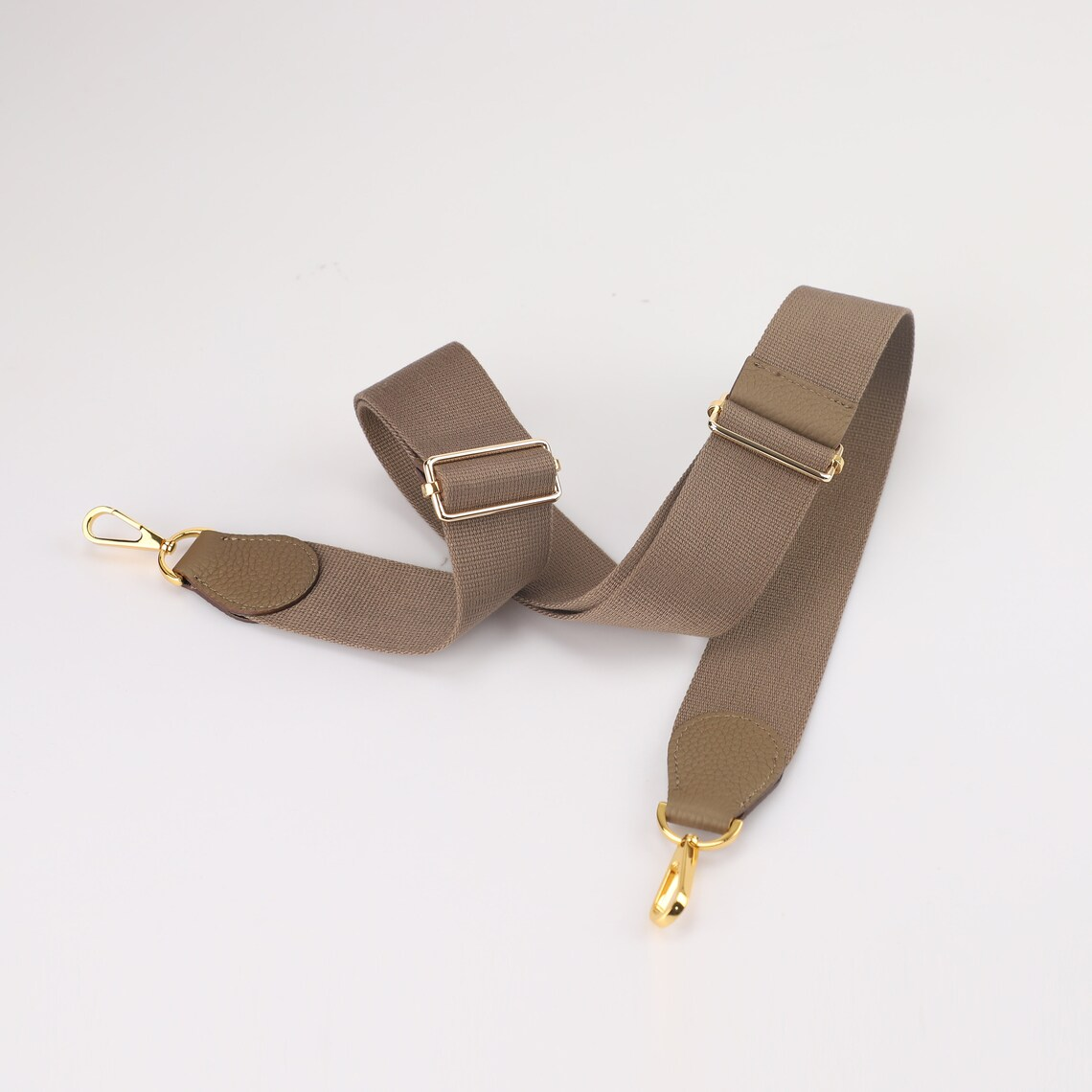 50mm Pure color Canvas shoulder bag strap for Evelyn bag,2'' Adjustable canvas bag strap