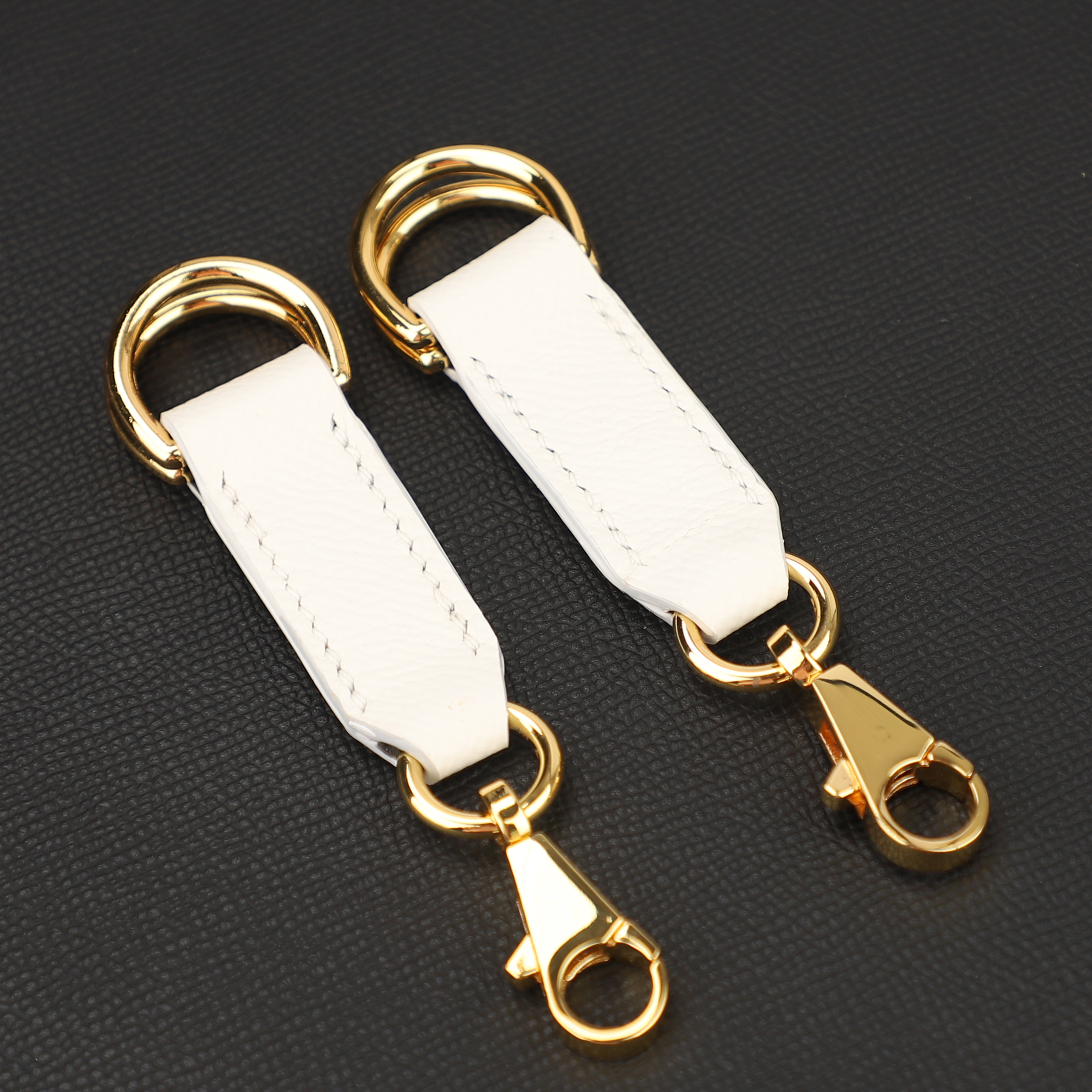 All Handmade and Hand Stitching Attache Soie Bag Strap Epsom leather and Kelly hooks