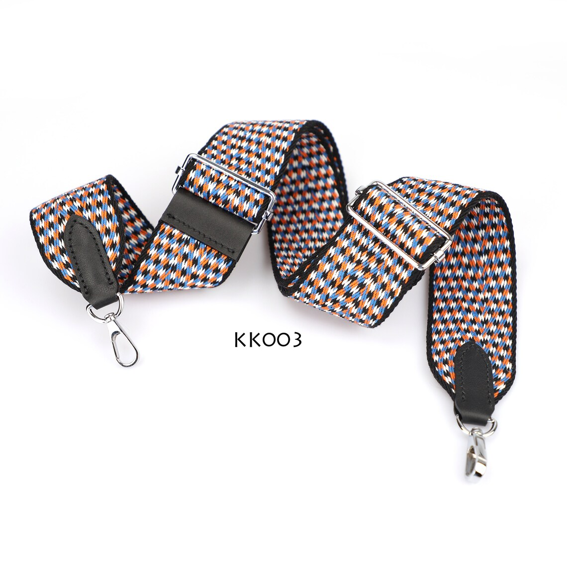 Sangle Zigzag 50 mm Adjustable Shoulder bag strap,Crossbody strap,Guitar strap