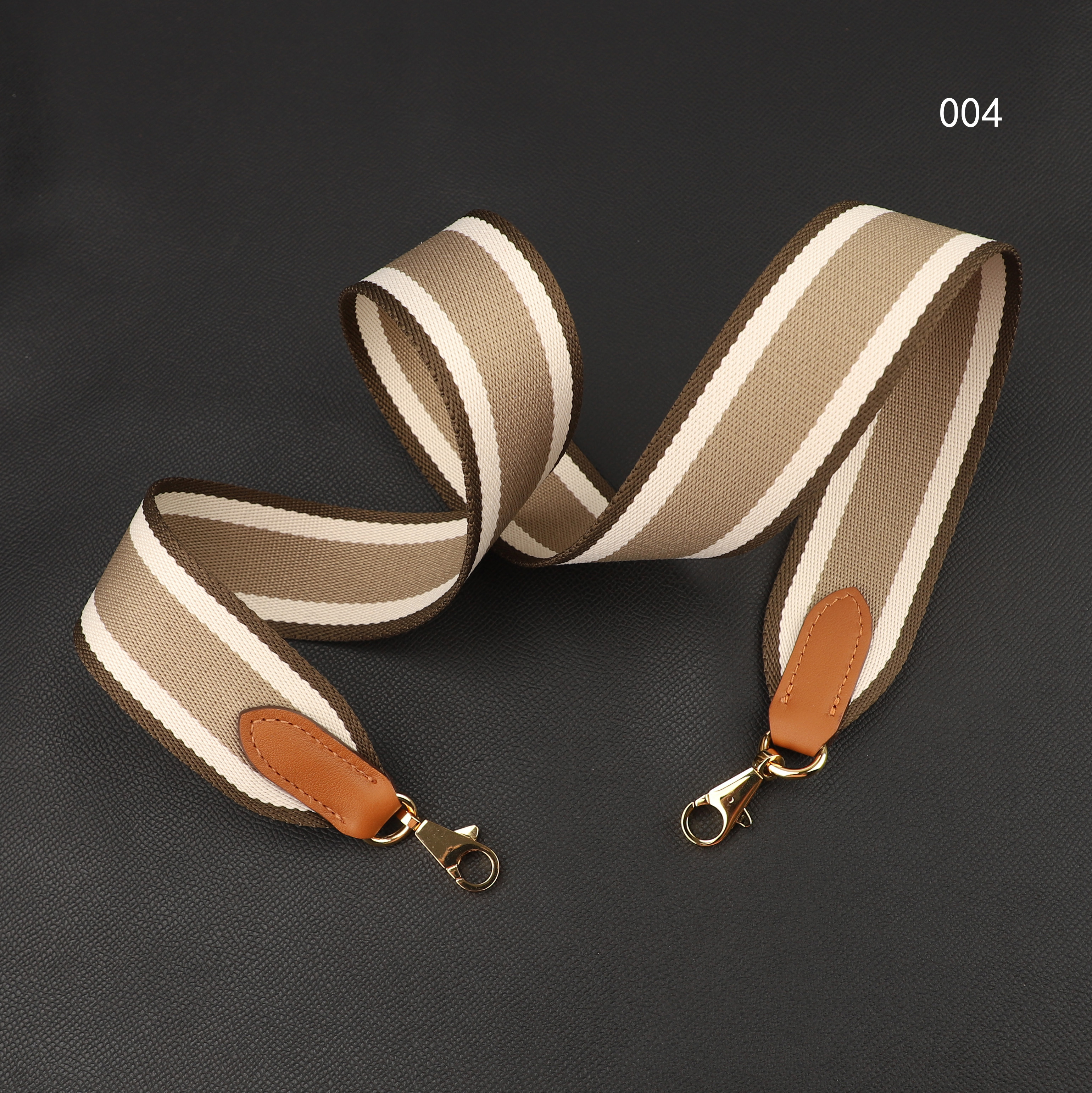 40mm Stripe colors canvas shoulder bag strap,Stripe Canvas Crossbody bag strap,Guitar strap customized the length