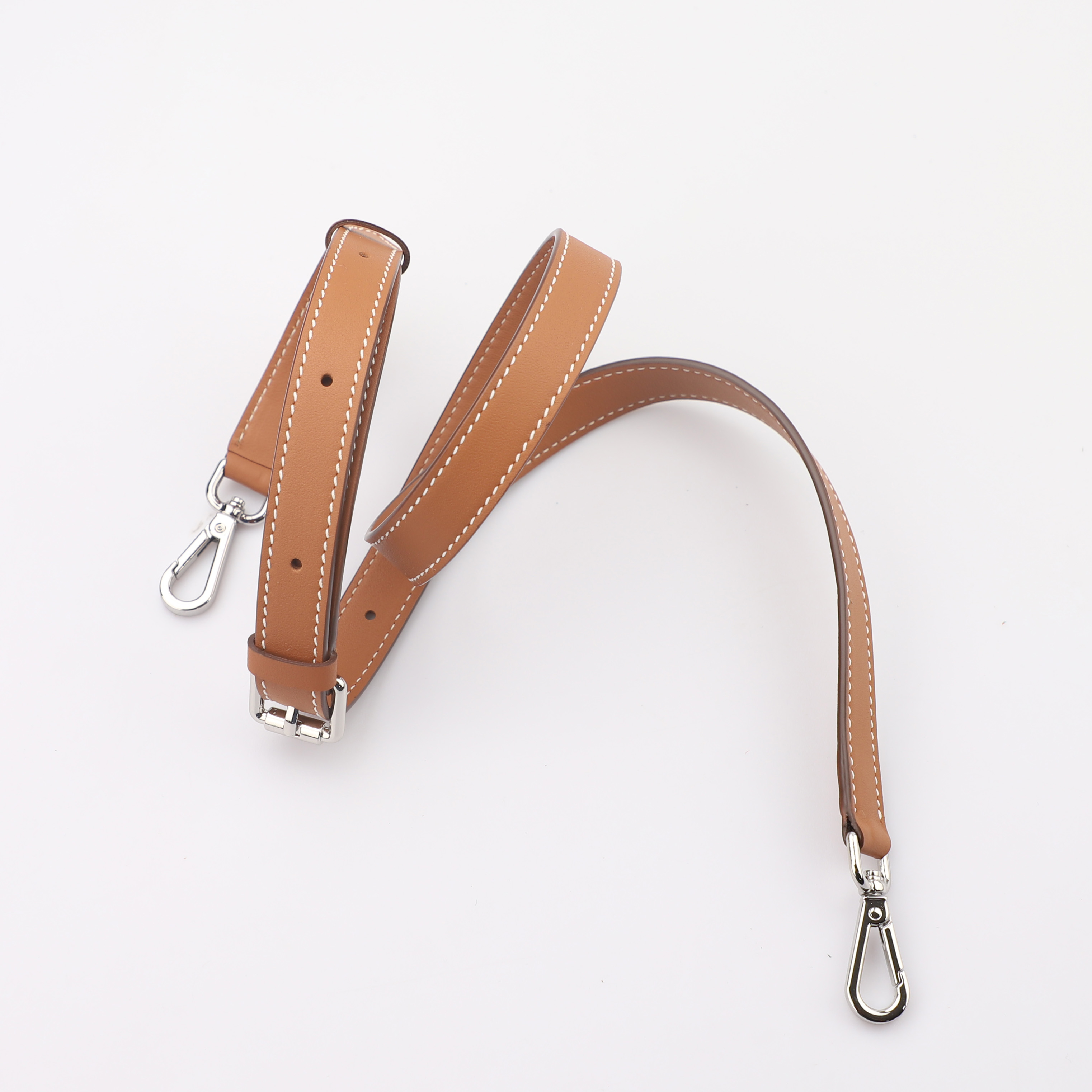 2cm Width Brown Swift leather Adjustable Bag Strap,Crossbody bag strap,shoulder bag strap 