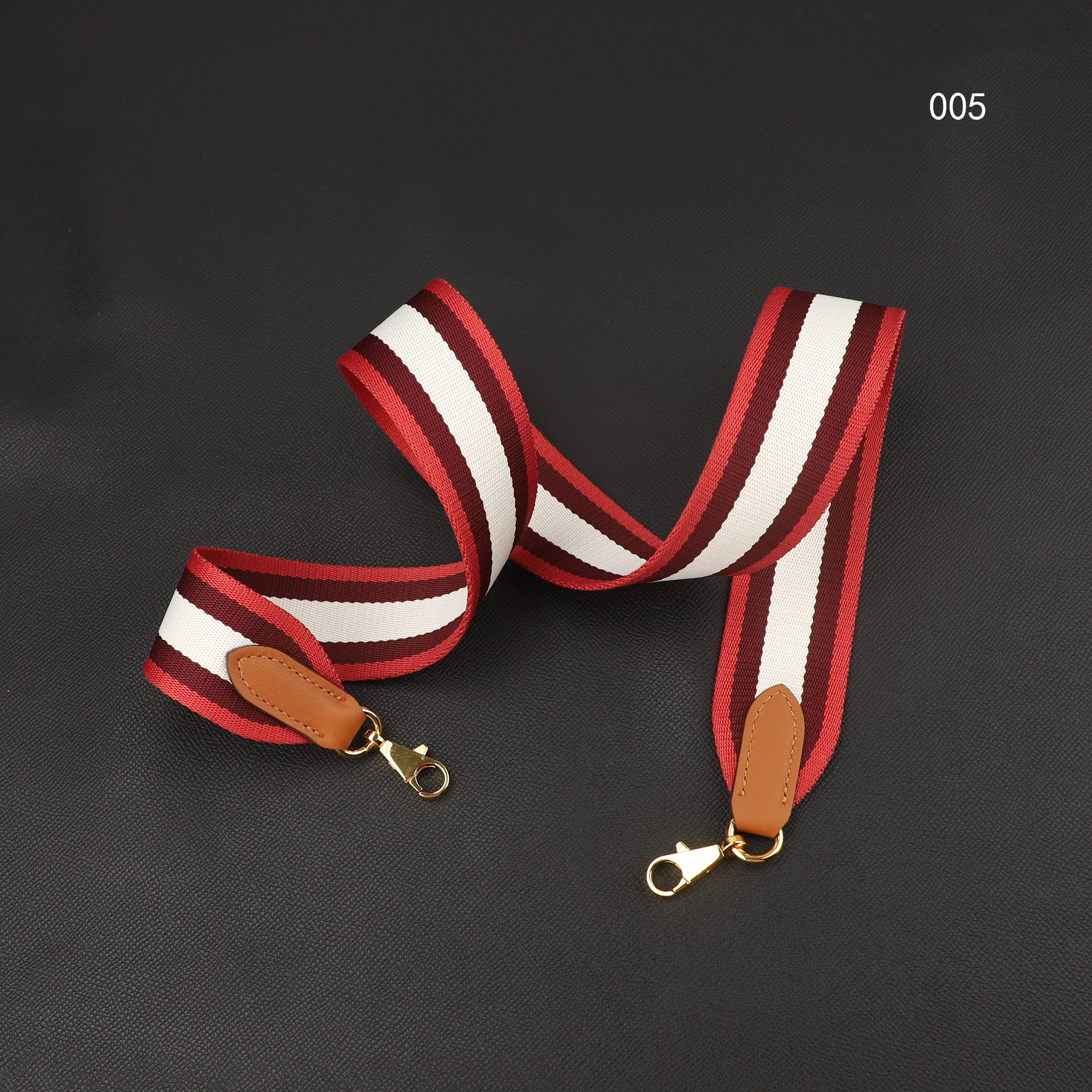 40mm Stripe colors canvas shoulder bag strap,Stripe Canvas Crossbody bag strap,Guitar strap customized the length