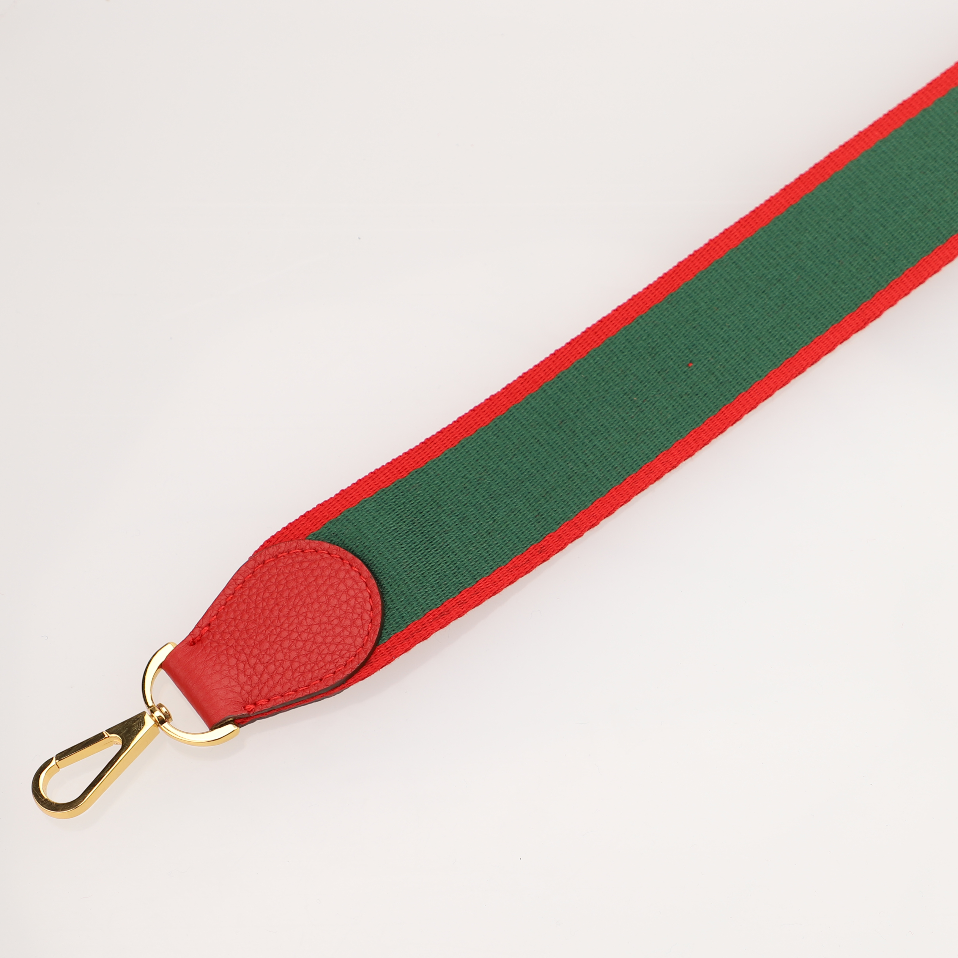 Handamde The 2" wide Bi-colors canvas and togo leather shoulder strap for brand bag,guita strap,crossbody strap