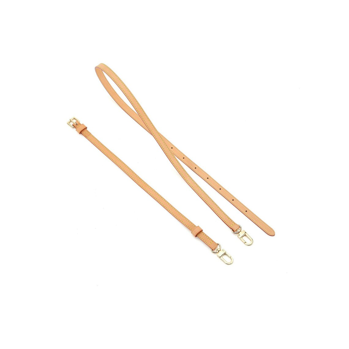 18mm Adjustable Vachetta Leather crossbody strap replacement For Handbags bags speedy Metis Alma Felicie deauville pouch neverfull