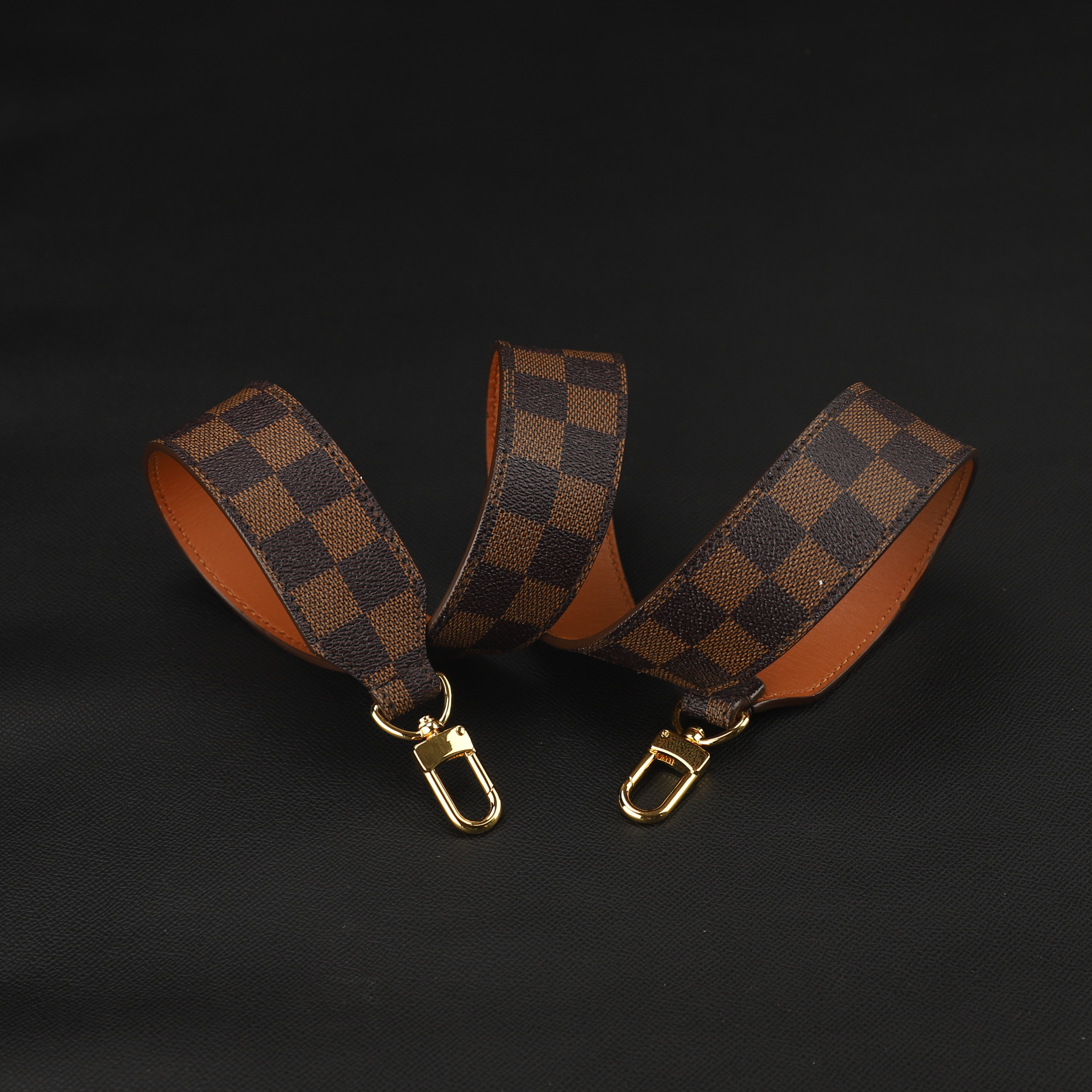 Customized and Handmade The Damier Ebene Greenwich Shoulder Strap,Crossbody Bag Strap