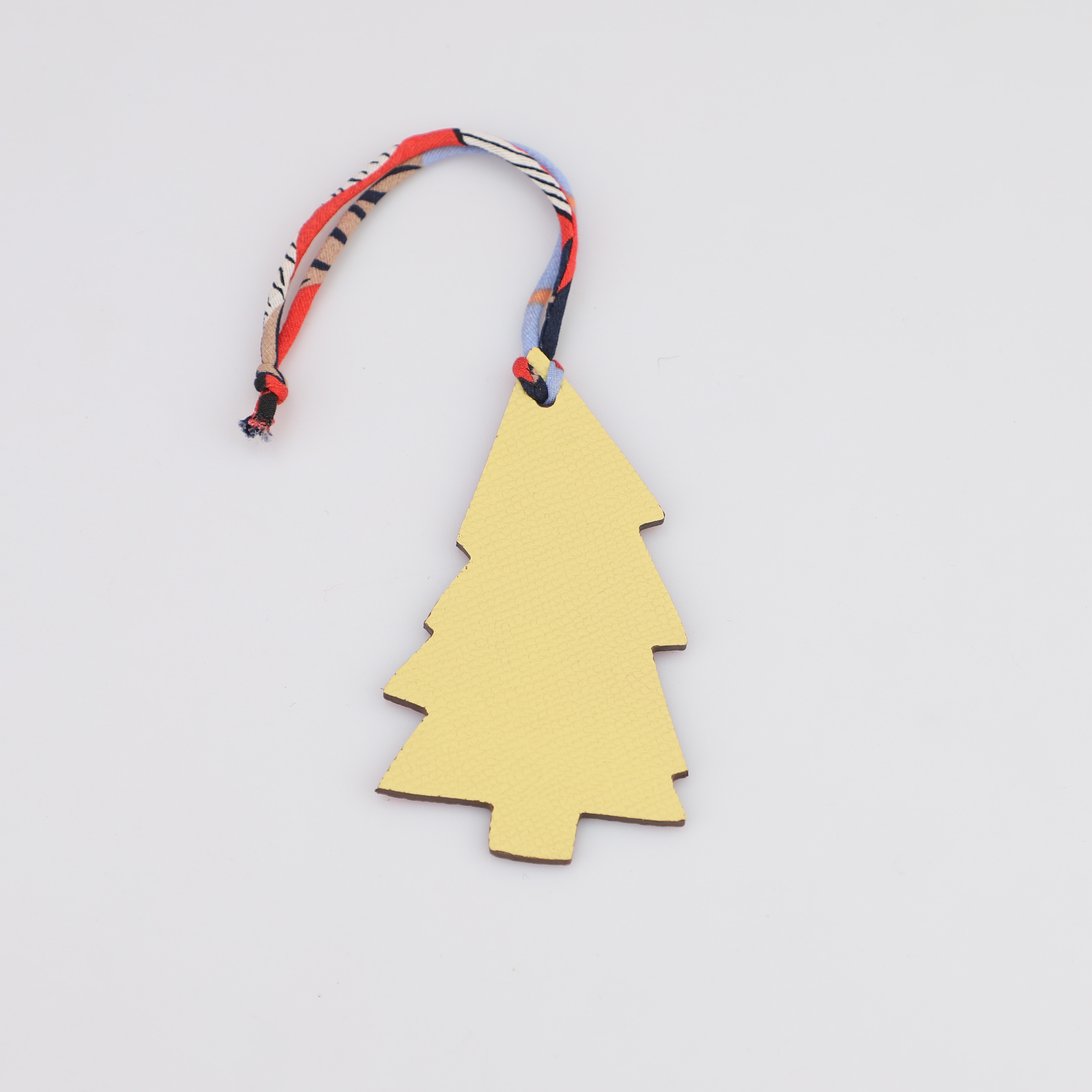 Epsom Leather and togo leather Petit H Charm Christmas tree Bag Charm Key Holder,bag charm