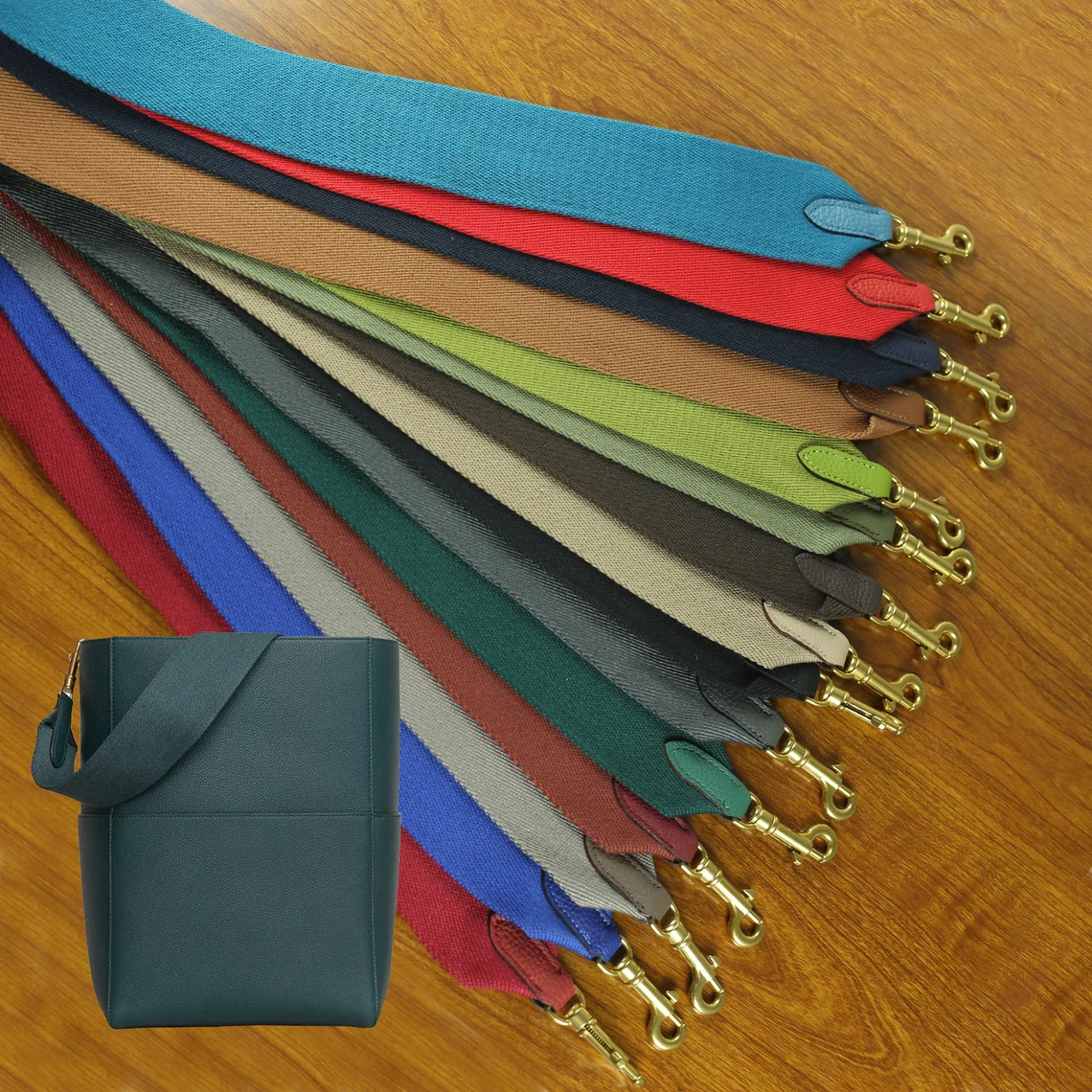 2.5 inch width canvas shoulder bag strap for Sangle bag,15 colours Option
