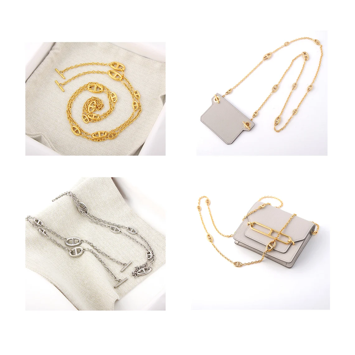 New design T insert and Chain strap for the Roulis Slim,crossbody purse strap for the Roulis slim bag