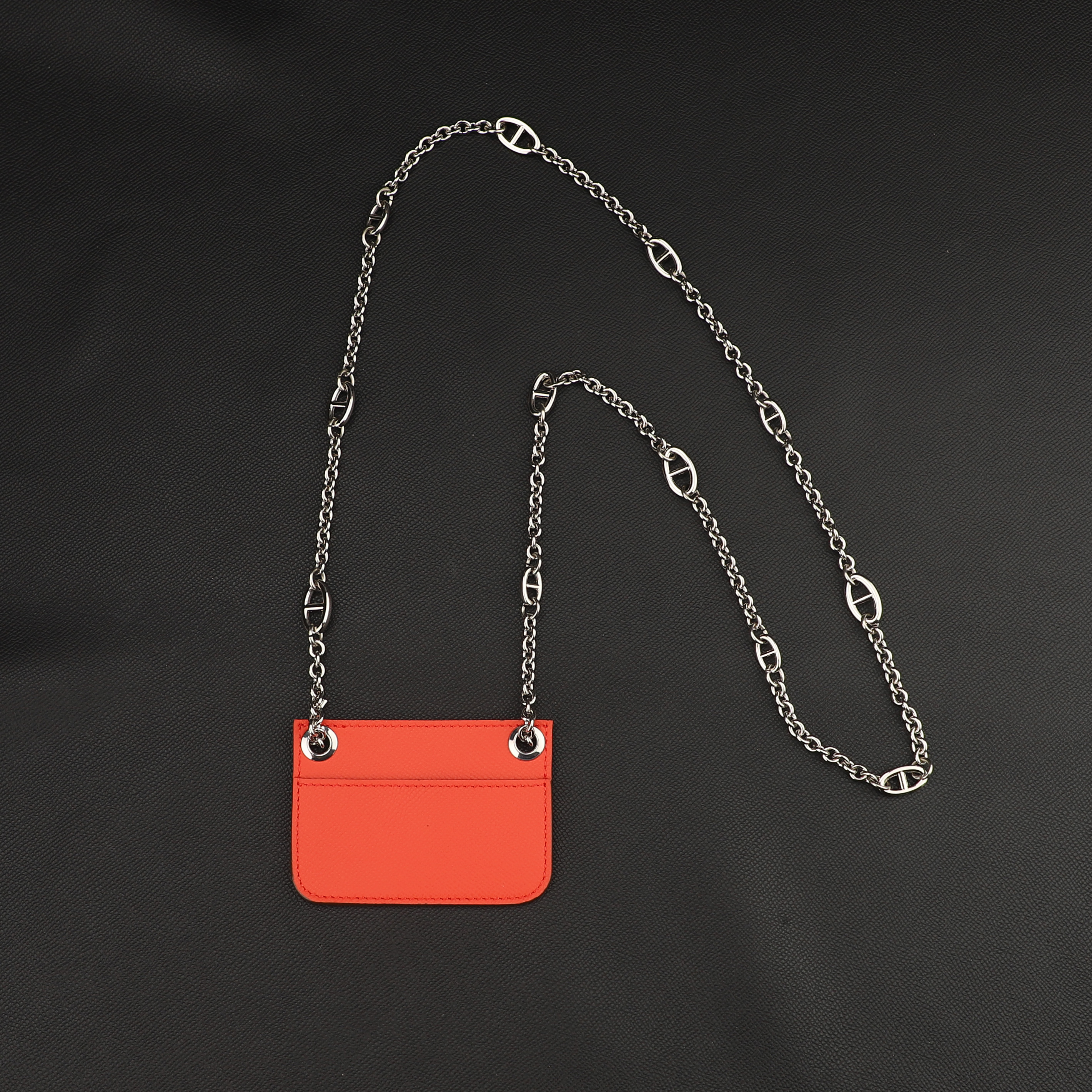 Customized The epsom leather insert and Chain Shoulder strap for Constance Slim wallet