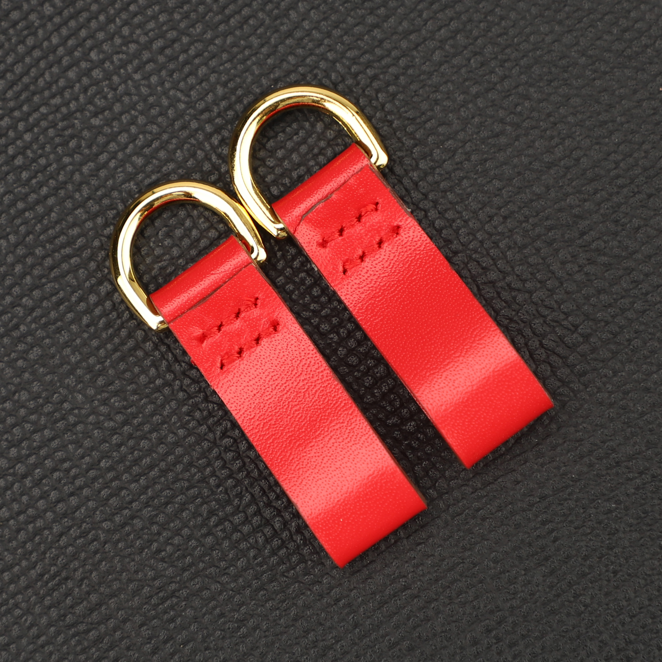 Swift leather small goods Epsom Leather Birkin/Kelly Pochette Rings Connect the Shoulder Strap