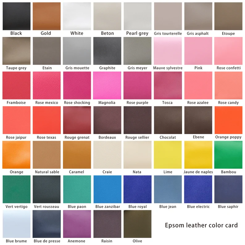 1.0cm width Epsom leather shoulder strap for Kelly To Go wallet and Constance To Go Wallet