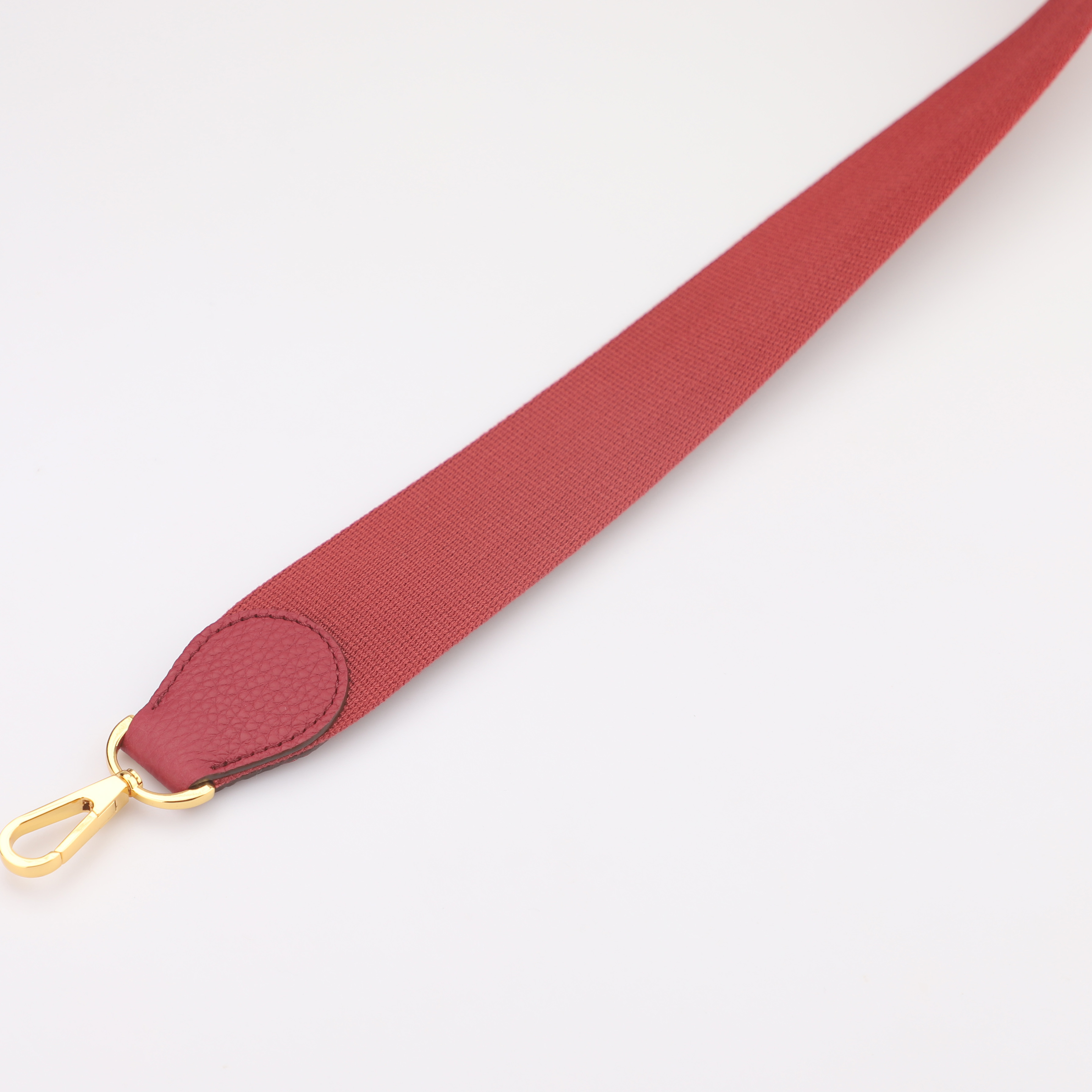 2"  Ruby Canvas and Togo Leather shoulder bag strap,Crossbody bag strap,Guitar Strap for Kelly bags and Bolide bags
