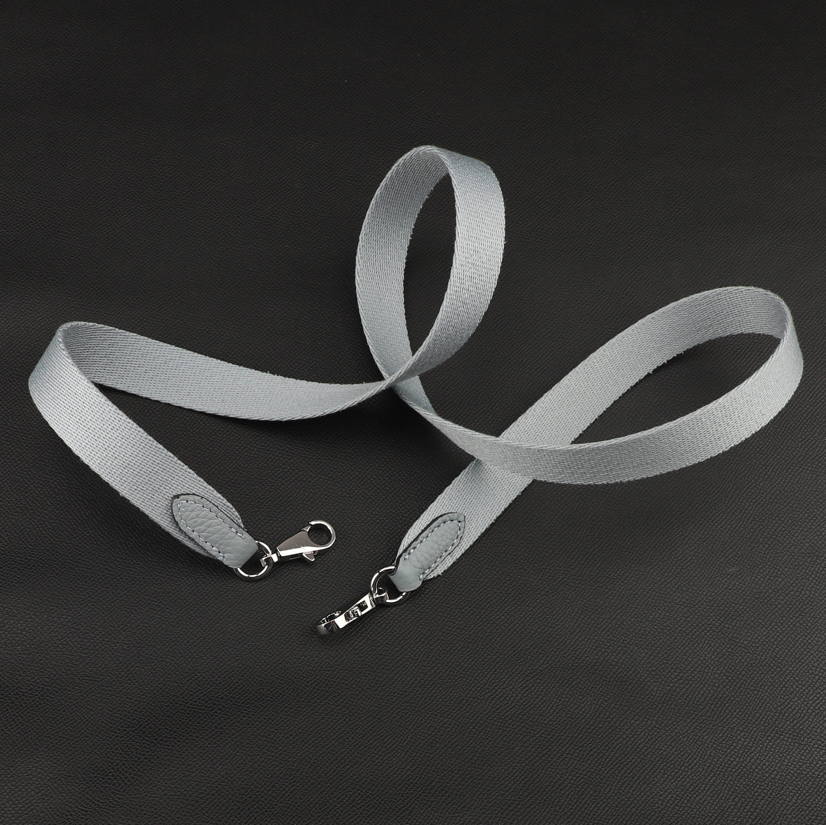 Handmade The 1“ Pure Cotton fabric and leather shoulder strap for Evelyne bag,Crossbody strap for Evelyne bag