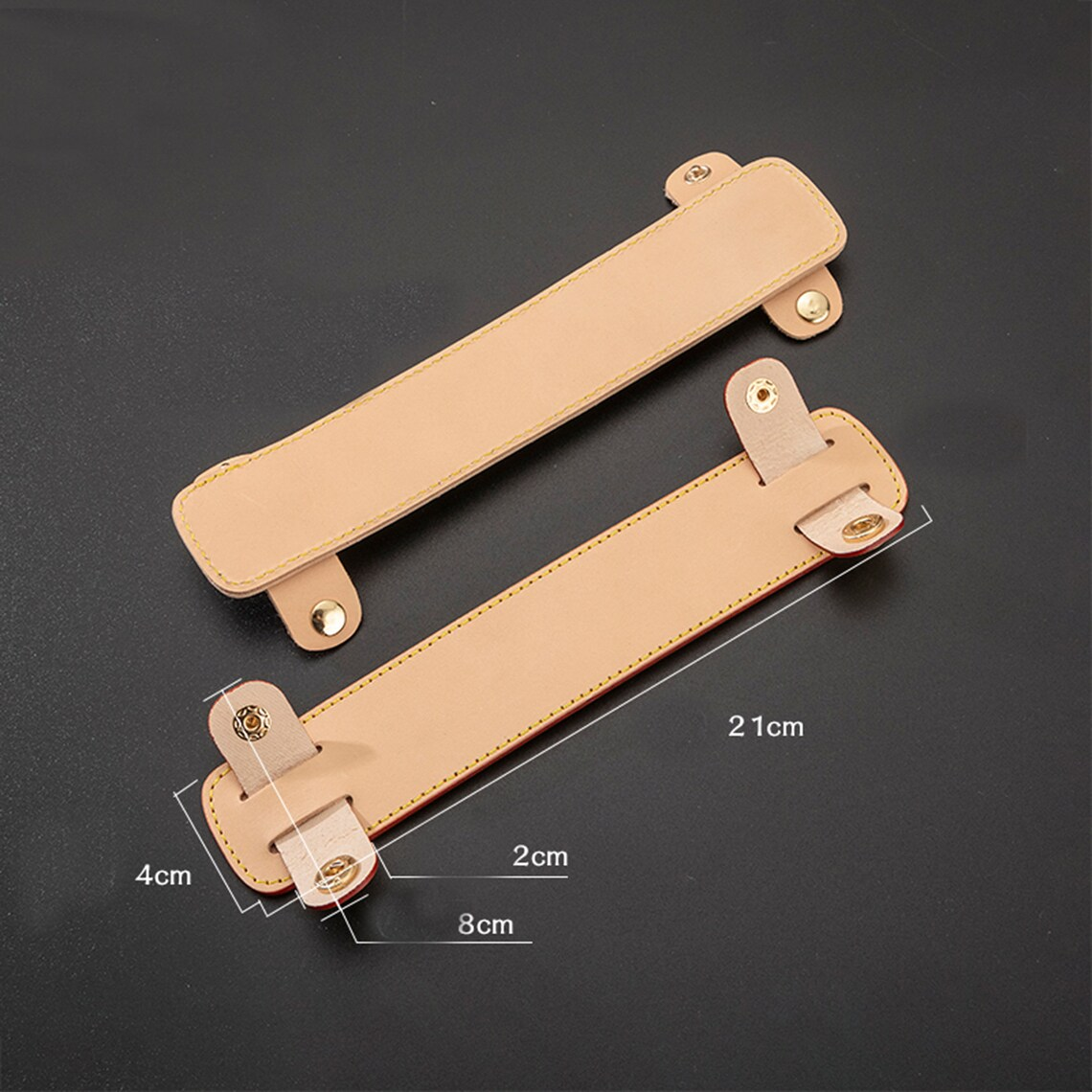 New design,High quality Vachette Leather Shoulder Strap Pad/Anti-slip pressure relief shoulder pad for handbags/pouch/clutch/Neverfull acc