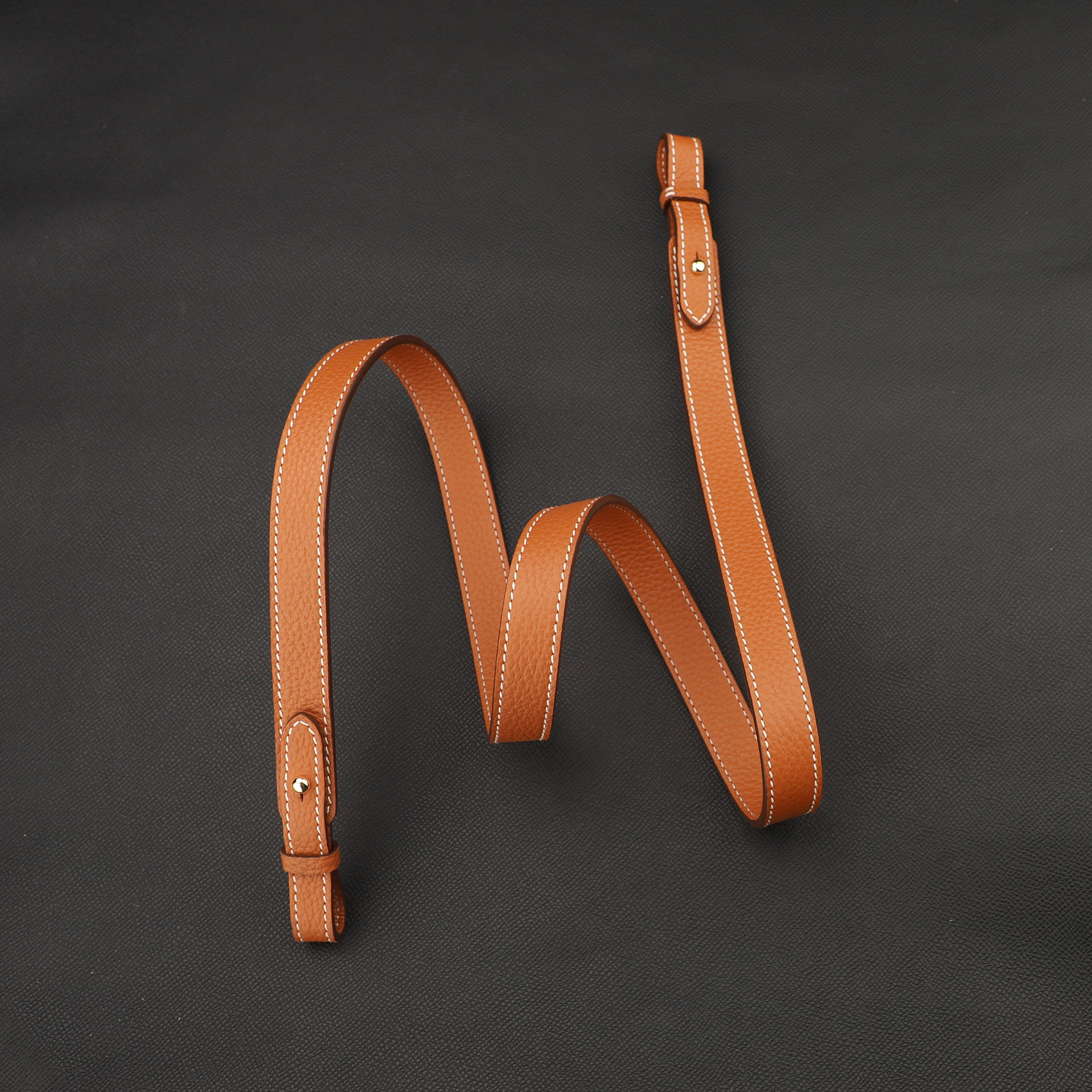 Customized and Handmade The Togo Leather Shoulder Strap For Evelyne TPM，crossbody bag strap