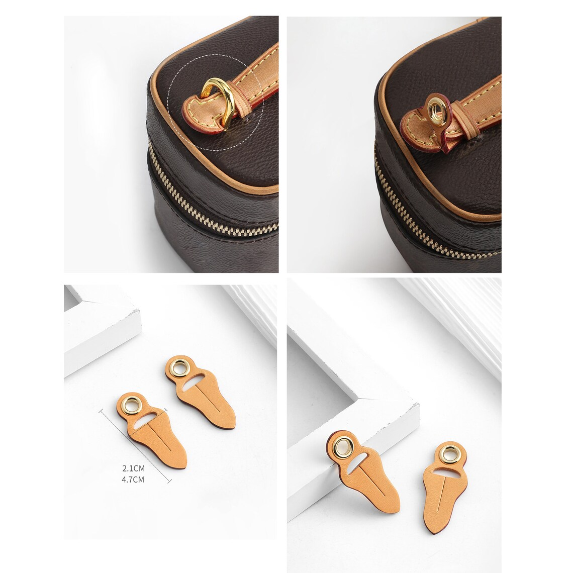 New design Leather and chain shoulder strap for the nice nano,Crossbody strap for the nice nano handbag