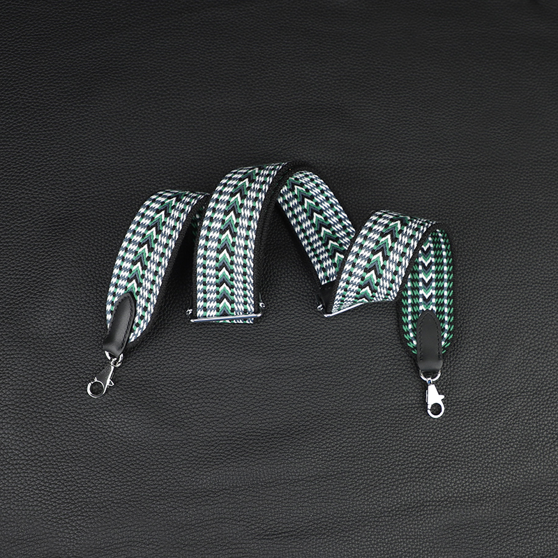 Handmade the 2'' Wide Sangle Cavale Bandouliere Shoulder Bag Strap Adjustable replace strap for handbag guitar strap