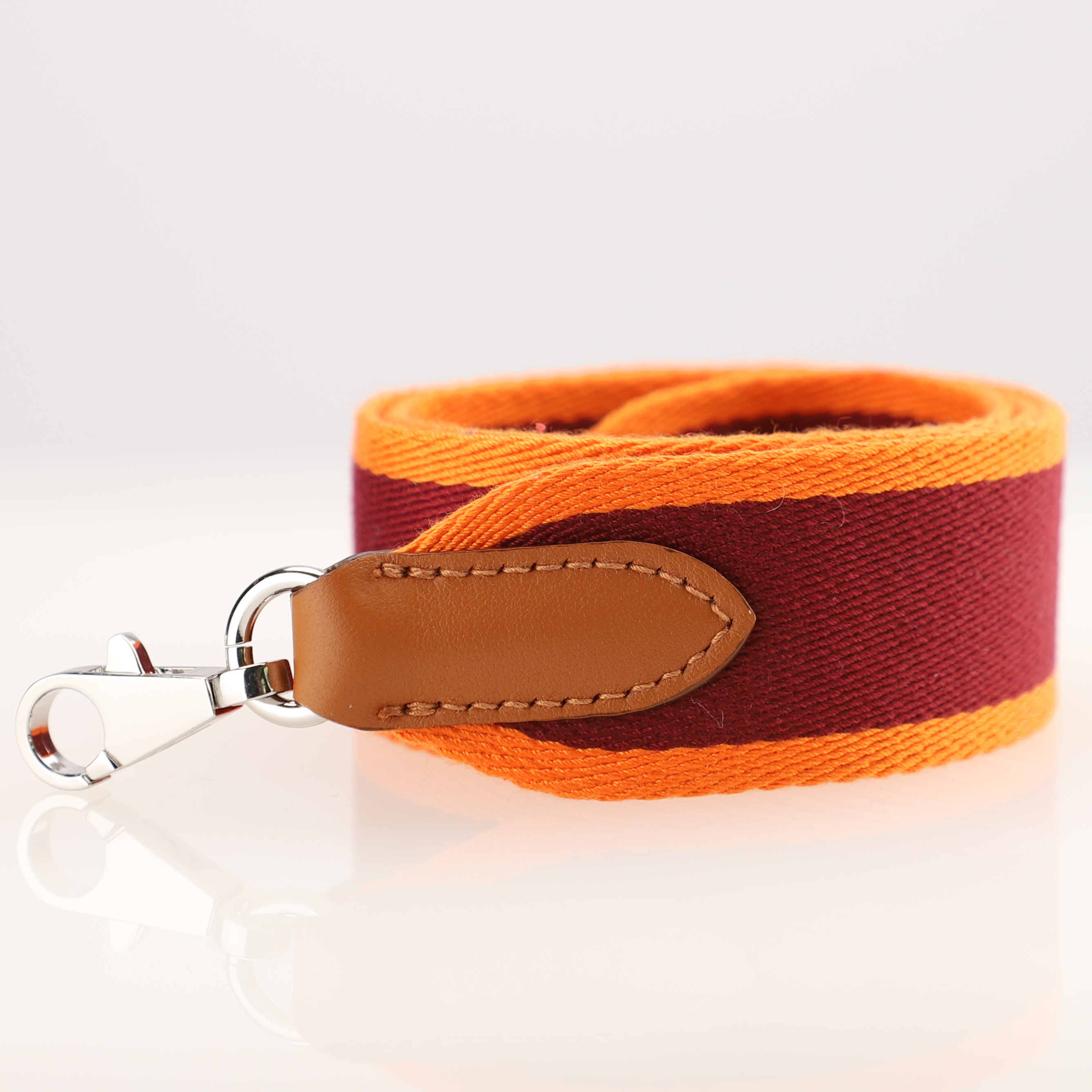 Handamde The 2" wide Canvas and Swift leather shoulder strap for brand bag,guitar strap,crossbody strap