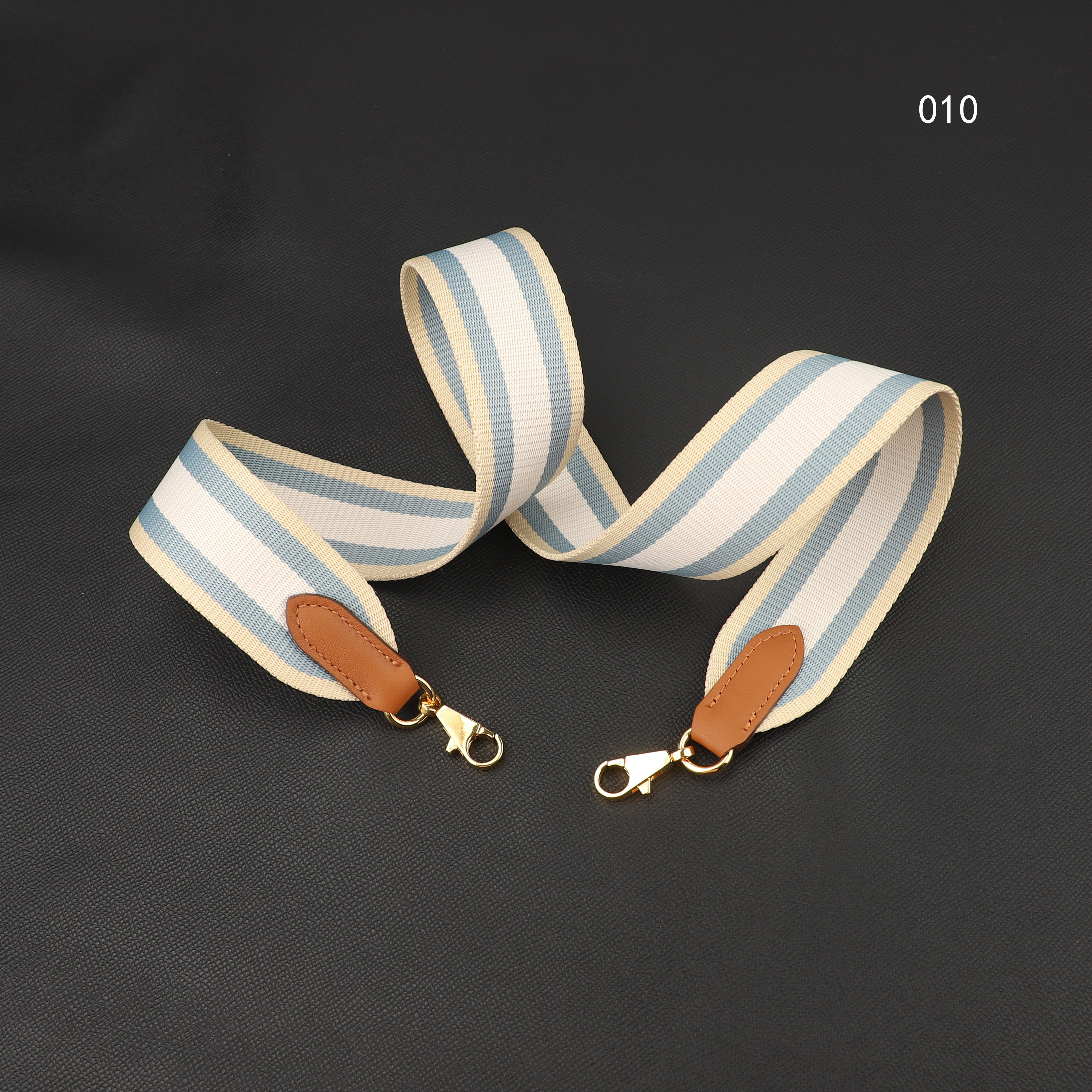 40mm Stripe colors canvas shoulder bag strap,Stripe Canvas Crossbody bag strap,Guitar strap customized the length